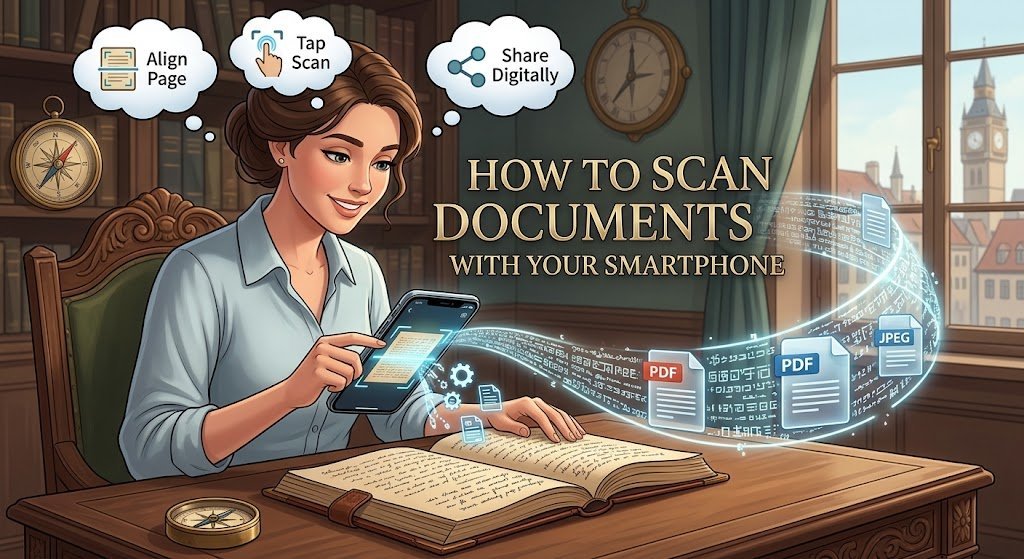 How To Scan Documents With Your Smartphone