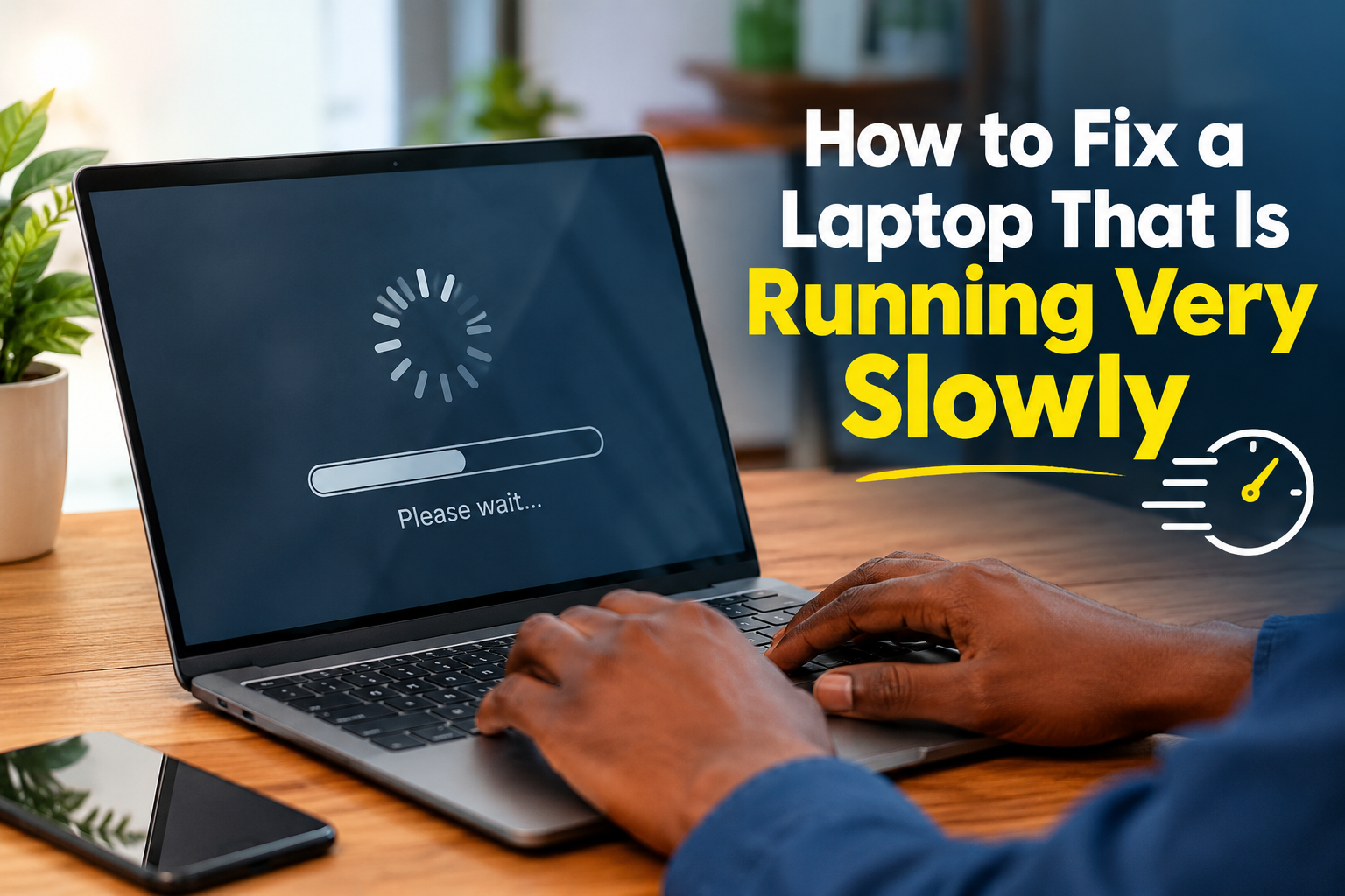 How to Fix a Laptop That Is Running Very Slowly